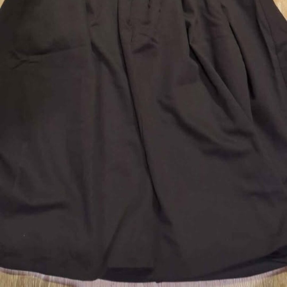 Disturbia despair floral embroidered tailored pleated pinafore midi skirt size 8 - Picture 4 of 4
